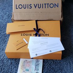 Louis Vuitton Gift Box Lv Ribbon, Lv Orange Envelope, Lv Thank You Card, Lv Return Card, Lv Gift Tag And White Envelope Will Be Ship With Lv Shipping Box As Shown Size And Details In The Pictures. Please Make Sure To Check The Box Size To Confirm That It Fits Your Item Please Check More Lv Gift Box, Lv Dust Bag, Lv Shopping Bag...In My Closet Louis Vuitton Gift, Orange Envelope, Louis Vuitton Dust Bag, Louis Vuitton Gifts, Bags Louis Vuitton, Shipping Boxes, Louis Vuitton Bags, Ribbon Colors, Shopping Bags