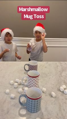 Holiday Minute-To-Win-It Games for Kids ⋆ Raising Dragons Christmas Minute To Win It, Raising Dragons, Upside Down Christmas Tree, Xmas Games, Gingerbread Party, Minute To Win, Christmas Games For Kids