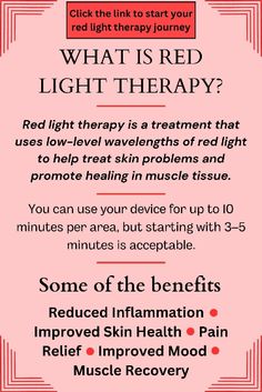 Red Light Therapy Face, Face Sculpting, Power Red