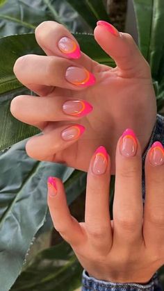 Teen Nails, Spring Break Nails, Unghie Sfumate, Cute Simple Nails, Broken Nails, Colorful Nails, Her Nails, Acrylic Nails Coffin Short