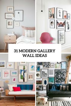 modern gallery wall ideas for the home