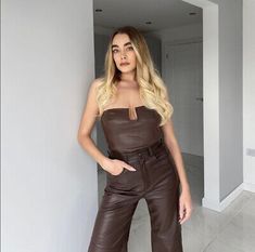 Chic Brown Bodysuit For Fall, Trendy Brown Bodysuit For Spring, Trendy Brown Bodysuit For Night Out, Chic Bodysuit For Going Out In Fall, Trendy Zara Bodysuit, Brown Bodysuit For Night Out In Fall, Brown Fall Bodysuit For Night Out, Fitted Brown Bodysuit For Fall, Trendy Bodysuit For Going Out In Fall