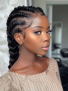 2024 Hair Braids For Black Women, 2024 Black Hair Styles, 2024 Hair Trends For Black Women, Natural Summer Hairstyles Black Women, Crown Braids For Black Women, Updo Braids For Black Hair, Black Hairstyles For Long Hair, Braided Bun For Black Women, Braided Updo For Black Women