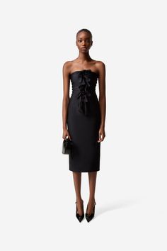 Jersey Knot Gala Dress – Coperni Gala Dress, Gala Dresses, Bag Dress, Top Dress, Jersey Dress, Corset Top, Dress Accessories, Shoe Collection, Dress Shop