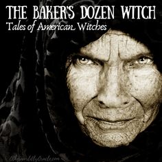 the baker's dozenn witch tales of american witches cover art for an upcoming book