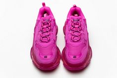 Balenciaga Triple S Plum Red - ShareLuxury.net Nike Air Force Sneaker, Plum