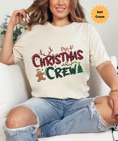 Get ready to celebrate the holiday season in style with this cozy Pre-K Teacher Christmas Crew T-shirt!   Perfect for teachers, aides, or anyone working with little ones.  This festive design features playful holiday elements that capture the magic of Christmas.  ------------------------------------------------------------------------- HOW TO ORDER ------------------------------------------------------------------------- >  Check and Review all Photos and Size Chart >  Select the size and color Daycare Provider Christmas Shirt, Christmas Teacher Shirts, Holiday Elements, Pre K Teacher, Teacher Christmas Gift, Mens Measurements, Cute Christmas Shirts, Christmas School, Merry Christmas Shirts