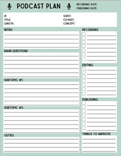 a green and white printable to do list with the words's on it