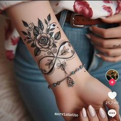 Nice Arm Tattoos For Women, Forearm Tattoo Women Family, Cross Tattoos For Women, Ankle Tattoos For Women, Cool Wrist Tattoos, Tattoos For Women Flowers, Hand Tattoos For Women, Pretty Tattoos For Women, Dope Tattoos For Women