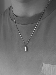 Type: AccessoriesMaterial:SteelGender: MaleNecklacelength: 46cm ( 18.1 inches )Extension chain:6cm ( 2.4 inches ) Men’s Necklaces, Male Necklace, Silver Necklace For Men, Mens Accessories Necklace, Necklaces Men, قلادات متدلية, Male Jewelry, Mens Necklace Pendant, Mens Silver Jewelry