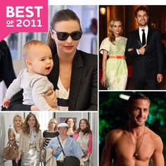 the top ten celebratory pictures from 2011 including shirtless men and women