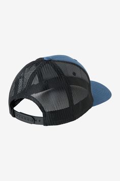 O'Neill Men's trucker snapback hat Lo-profile, 6 panel design Mesh back Patch at front panel 60% Cotton, 40% Poly Suits Series, Wetsuit Men, Spring Suit, Flannel Pants, Sun Shirt, Midnight Navy, Back Patch, Shorts With Pockets, Panel Design