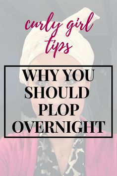 Plop Hair, Wet Hair Overnight, Plopping Curly Hair, Overnight Braids, Hair Plopping, Overnight Hair, Hair Overnight, Everyday Curls, Vaseline Beauty Tips