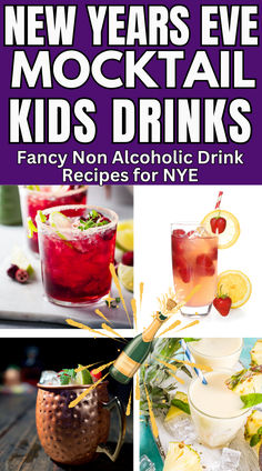 new years eve cocktails for kids drinks