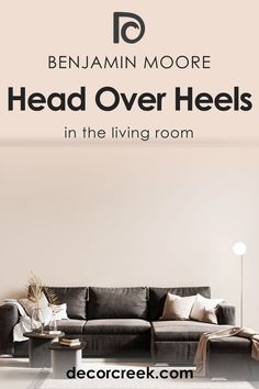 Head Over Heels AF-250  in the Living Room by Benjamin Moore Muted Colors, Relaxation