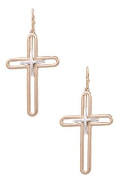 First Earrings, First Things First, Gold Cross, Silver Cross, Final Sale, Silver, Gold