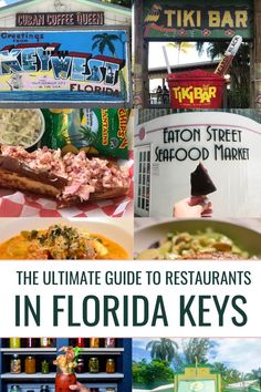 the ultimate guide to restaurants in florida keys