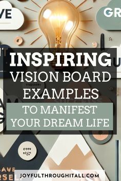 Vision Board Ideas Examples, Creative Vision Boards, Make A Vision Board