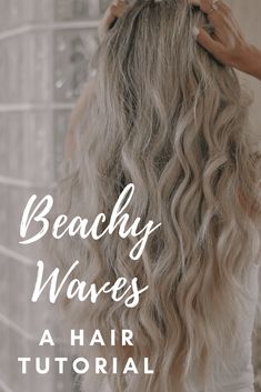 Beachy waves tutorial. I get asked alllllll the time how I curl my hair so today I thought I would give you guys a little step by step tutorial. It is honestly SO simple and super easy to catch on to. This tutorial will give you beautiful, beachy waves. How To Do A Beach Wave Curl, Beachy Waves Long Hair, Beach Waves Long Hair, Beachy Waves Tutorial, Easy Beach Waves, Beach Waves Tutorial, Curl My Hair, Beach Waves Hair Tutorial, Beachy Waves Hair