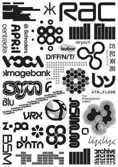 some type of font and numbers that are all different colors, shapes, and sizes