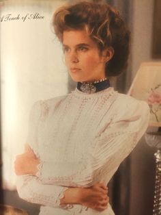 BRIDAL DESIGN IN THE 1980s Laura Ashley Vintage Dress, Gibson Girl