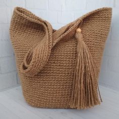 Shopping bag, beach bag, jute tote bag - Inspire Uplift Tote Bag Crochet, Jute Tote Bag, Jute Tote Bags, Jute Totes, Bag Crochet, Beach Bag, Crochet Bag, Repellent, Eco Friendly