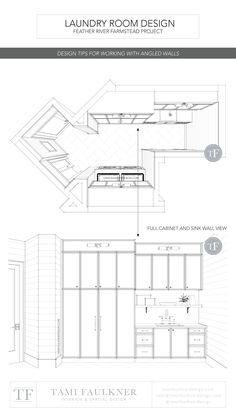 the floor plan for a bathroom with two sinks and cabinets