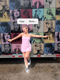 Taylor swift eras tour merch truck blue crewneck Eras Tour Merch Truck, Eras Tour Poses, Eras Tour Accessories, Eras Tour Pics, Taylor Concert