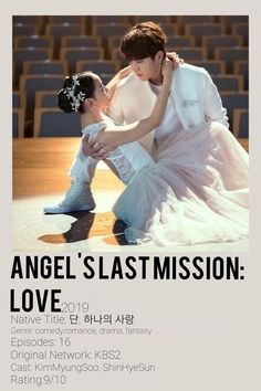 the poster for angel's last mission love