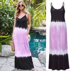 This Listing Is For Violet Color Only As A Cover Picture. Brand New, Boutique Item. Super Soft Tie Dye Striped Slip Maxi Dress, Adjustable Straps. Size S: Bust 34”, Length 52.5” Size M: Bust 36”, Length 53”. Size L: Bust 38”, Length 53.5”. Size Xl: Bust 40”, Length 54”. Bundle To Save On Trendy Dress Top Cardigan Sweater Jacket Vest Leggings Jewelries Accessories Swimwear Bikini And More! Enjoy If You Like Bohemian Free People, Zara, Anthropology, Madewell, Lucky Brand, Etc. Purple Casual Maxi Dress, Casual Purple Maxi Dress, Katherine Dress, Blue Flowy Dress, Pleated Halter Dress, Watermelon Color, Button Up Maxi Dress, Slip Maxi Dress, Olive Skirt