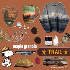 Camping Core Outfits, Dark Granola Aesthetic, Granola Hippie Outfit, Granola Outfits Aesthetic, Grunge Granola Aesthetic, Hippie Granola Aesthetic, Maple Granola