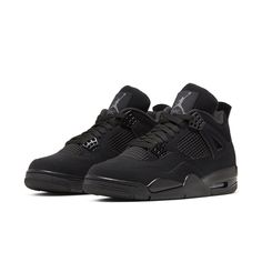 Black Cat 4s, Black Cat Breeds, Jordan Iv, Air Jordan Iv, Red Thunder, Jordan 4 Black, Basketball Shoes For Men, Nike Air Jordan 4, Dr Shoes