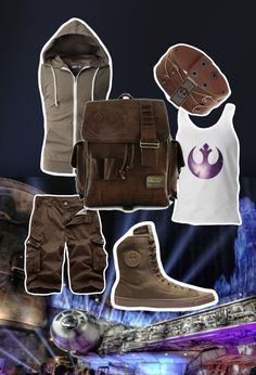 the star wars themed items are displayed in this image