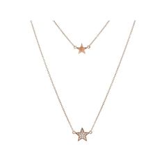 Bella Luce ® white diamond simulant 0.18ctw round, Eterno™ 18k rose gold over sterling silver star necklace. Measures approximately 18"L x 2"W and has a spring ring closure. The diamond equivalent weight is 0.11ctw. Fine Jewelry In Rose Gold With Star Charm, Fine Jewelry Rose Gold With Star Charm, Fine Jewelry Rose Gold Star Charm, Rose Gold Star Charm Jewelry For Anniversary, Elegant Rose Gold Necklace With Star Charm, Elegant Rose Gold Star Necklace, Rose Gold Sterling Silver Star Necklace, Rose Gold Star Necklace In Sterling Silver, Dainty Star-shaped Rose Gold Jewelry