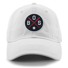 BOS Baseball Dad Hat Let's go Boston! This wicked awesome "Dad Hat" is perfect for your next ballgame or backyard BBQ . Features a printed leatherette patch on the front of a relaxed garment washed hat. But don't let the name fool you, it's not just the dads out there. With an adjustable self fabric strap, it'll fit just about every Chowdahead out there. Grab yours today! Relaxed adult fit Self fabric adjustable back (One Size Fits Most) Curved brim Printed leatherette patch Cotton Flat Bill Dad Hat For Sports, Casual Six-panel Baseball Cap For Game Day, Cotton Flat Bill Baseball Cap For Fan Gear, Cotton Dad Hat Baseball Cap For Game Day, Cotton Baseball Cap For Game Day, Cotton Curved Bill Dad Hat For Fan Gear, Cotton Dad Hat With Curved Bill For Fan Gear, Cotton Dad Hat For Game Day, Cotton Dad Hat With Curved Brim For Fan Gear