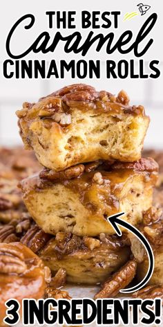 Caramel Pecan Cinnamon Rolls Caramel Pecan Cinnamon Rolls, Caramel Pecan Sticky Buns, Pecan Cinnamon, Love Bakes Good Cakes, Sticky Rolls, Pecan Cinnamon Rolls, Cinnamon Roll Monkey Bread, Cinnamon Filling, Sticky Buns Recipes