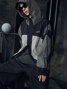 Editor's NoteCPGN's Cracking Hood Wind Breaker is made out of nylon 100% fabric that has a sturdy structure and high density. It has a relaxed silhouette and dropped shoulder pattern that gives an oversized silhouette that fits both male and female. With interesting cutting on the pattern and color blocked fabric mixed together, it gives a distinctive bold mood. With string and stopper on hoodie and hem and adjustable velcro closure on the cuffs, you can adjust the fit it in various ways. You can style over with various items during multiple seasons for relaxed and casual streetwear look. - Adjustable string and stopper on the hem and hoodie- Velcro closure on the cuff- Mixed cutting design- Oversized silhouette- Dropped shoulderMeasurements (in.)M/L/XL- Length: 26.77 in. / 28.35 Outdoor Fashion, Wind Breaker, Oversized Silhouette, Male And Female, Mixing Fabrics, Casual Coat, Casual Streetwear, Cut Design, Casual Jacket