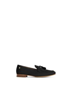 La Rochelle - Women's Loafers - Black Suede | Fairfax and Favor Womens Loafers Black, Work Travel Bag, Business Travel Bag, Fairfax And Favor, Dress Up Jeans, Deck Shoes, Wellington Boots, Chelsea Ankle Boots, Trainer Heels