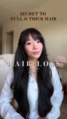 Hair Care To Get Thick Hair, How To Get Thick Long Hair, Hairstyle Thick Hair Long, Thick Hair Tips How To Get, How To Get Your Hair Thicker, How To Make Hair Smell Good, How To Have Nice Hair, Hair Prosperity Test, How To Get Healthy Hair