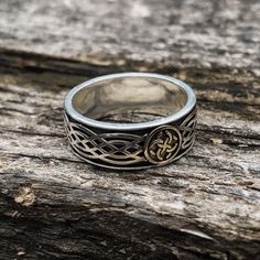 This is a Celtic theme ring, and we believe this Celtic amulet ring can protect us against evil spirits. #vikingring,#jewelry,#ring,#mensfashion,#gothicfashion,#celticart,#beauty,#gothic,#vintagejewelry,#sterlingsilverring,#art,#gthic Amulet Ring, Viking Ring, Celtic Art, Stylish Rings, Evil Spirits, Craft Time, Jewelry Ring, Gothic Fashion, Vikings