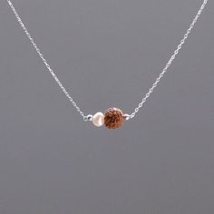 AHIMSA Rudraksha chakra necklace dainty jewelry Swadhithana Chakra delicate necklace Healing Yoga mi Silver Chain With Rudraksh, Chakra Necklace Yoga Jewelry, Rudraksha Jewelry, Minimalist Jewelry Silver, Seed Necklace, Pooja Items, Silver Pooja Items, Healing Yoga, Beaded Jewelry Necklaces