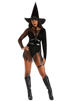 Casting Spells in Style
Get ready to make your grand entrance as the witch everyone is talking about. Our Dark Enchantress Witch Costume combines elegance with just the right amount of edge, making you look like you stepped straight out of a coven meeting. Whether you're casting spells or just working your magic at the party, this outfit sets the mood for a bewitching night. With a look this bold, there's no need to conjure attention—it's already yours!
This costume gives off all the dark, myste Mens Skeleton Costume, Velvet Witch Hat, Sorceress Costume, Witches Costumes For Women, Deserted Beach, Black Velvet Bodysuit, Witch Costumes, Sea Otters, Zombie Costume