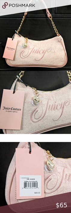 Juicy Couture PINK diamond raising star shoulder bag Juicy Couture Handbags Pink, My Style Bags, Handbag Essentials, Dream Gift, Girly Accessories, Cultural Diversity