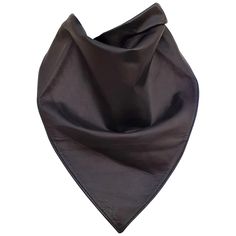 Rare Authentic Hermès Scarf "Col Fichu" Made in France Made of 100% Lambskin Leather Soft and supple, very comfortable to wear Colorway: Dark Brown, fully lined with same brown lambskin leather Measurements: The scarf is in the shape of a triangle, with a base of about 51 cm and sides of 38 cm each (20,08 / 14,96 inches) Condition: New Condition. Care tag gently removed but never used afterwards. Shop Tag. Would make a great gift. Will come in a Hermès Box and Gift wrapped This scarf is garantee Leather Scarf, Hermes Box, Hermes Scarf, Lambskin Leather, Rodeo, Made In France, Dark Brown, Scarf Accessory, Great Gifts