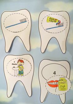 sequencing dental health activities for kids Catholic Schools Week, Simple Routine