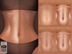 an image of a woman's stomach before and after surgery