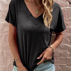 Charcoal Cozy V Neck Dolman Sleeve Loose Fit Top S M L Xl, Polyester Blend, Ships In 7-8 Days Preppy Prom, Dolman Sleeve Top, Trendy Business Casual, Business Formal Dress, Coachella Dress, Boho Bridesmaid, Party Bachelorette, Formal Dresses Gowns, Dolman Sleeve Tops