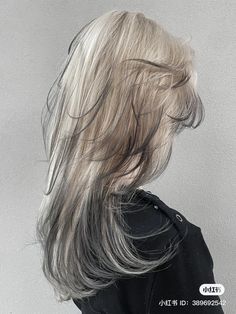 Goal Ideas, Hair Goal, White Hair Color, Cute Hair Colors, Hair Stylies, Haircut And Color