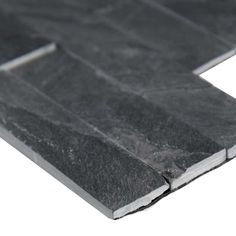 a close up view of a piece of slate