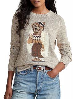 #ad Great shopping ideas for Polo Ralph Lauren Women's Polo Bear Cotton-Blend Sweater - XL, Fashion Women's Sweaters Ralph Lauren Bear, Clothes Wishlist, Bear Sweater, Polo Ralph Lauren Women, Long Sleeve Jumper, Polo Bear, Roll Neck Sweater, Ralph Lauren Sweater, Ralph Lauren Womens